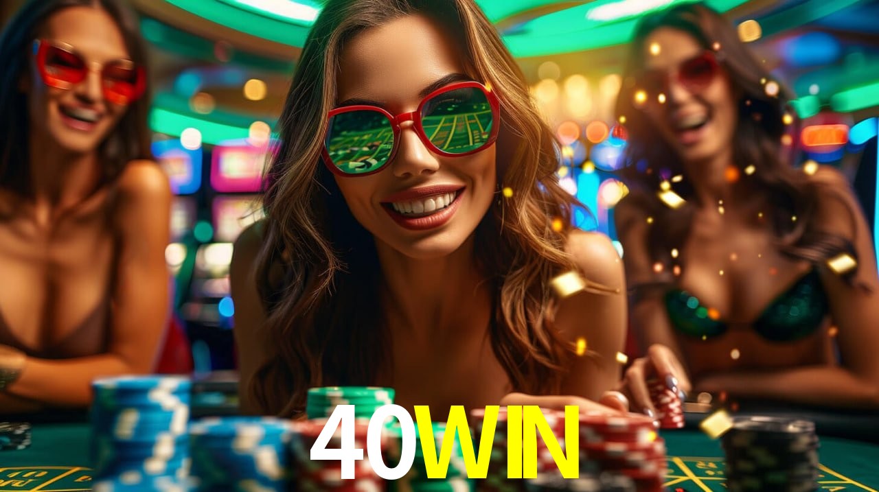 Aplicativo móvel 40WIN para iOS e Android