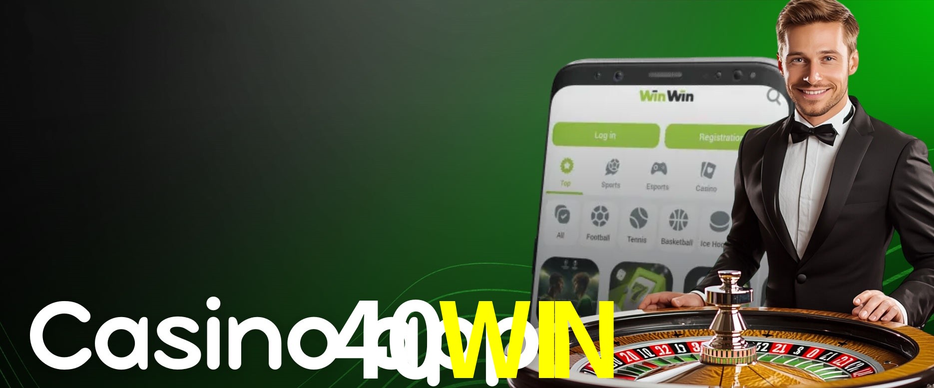 Jogos de Mesa Premium 40WIN - Blackjack, Roleta, Baccarat