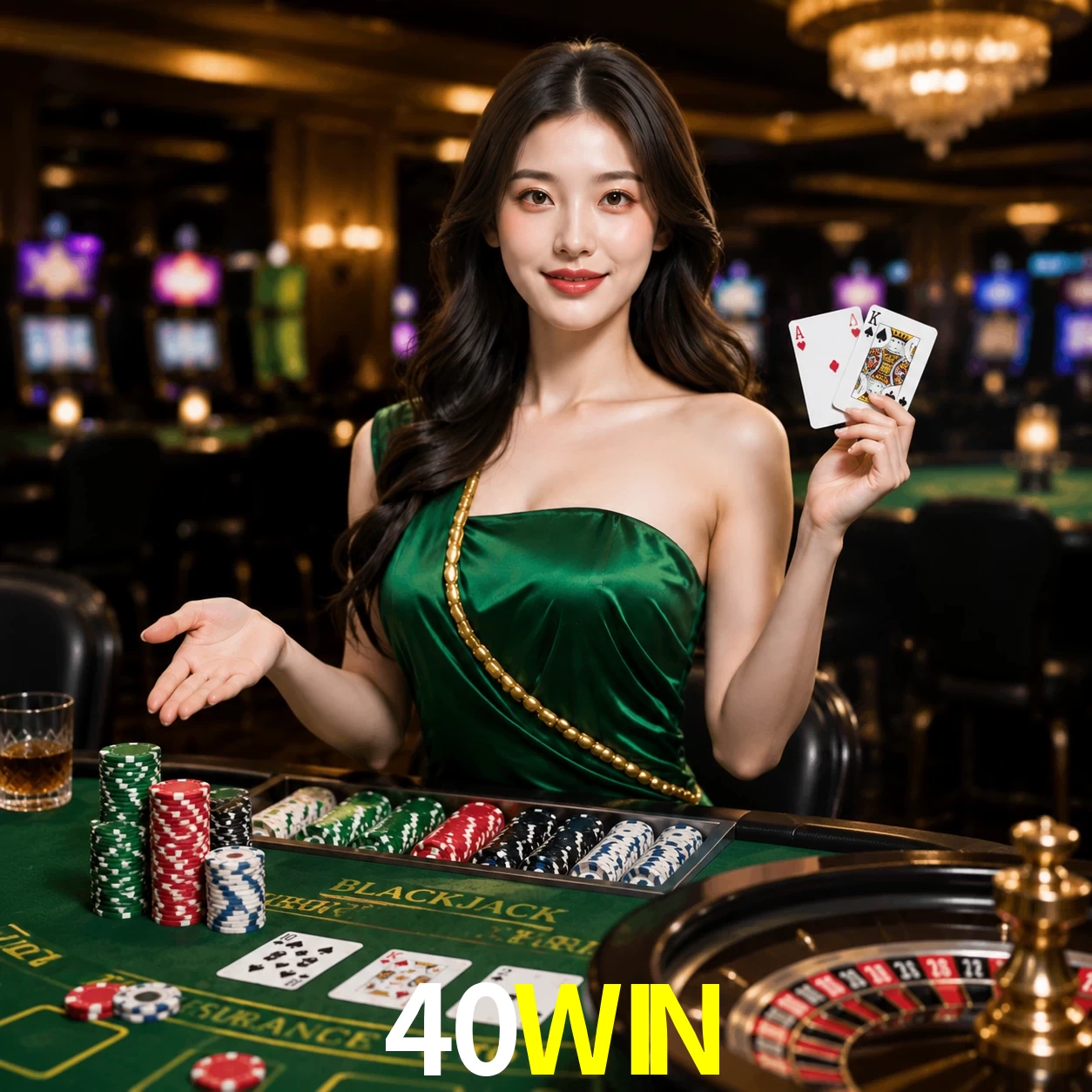 Conta 40WIN sincronizada site e app